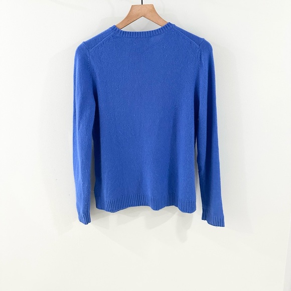 Vineyard Vines Cross-bone Whale Cashmere Blend Sweater Blue Size Small - Picture 6 of 6